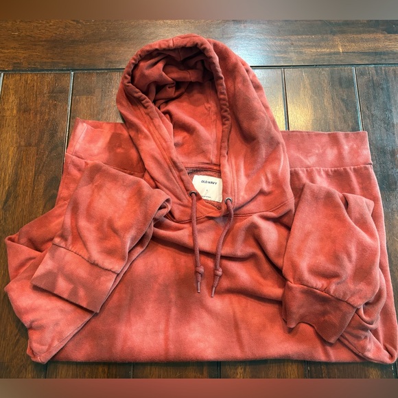 Men’s Old Navy Orange Hoodie size L - Picture 2 of 4